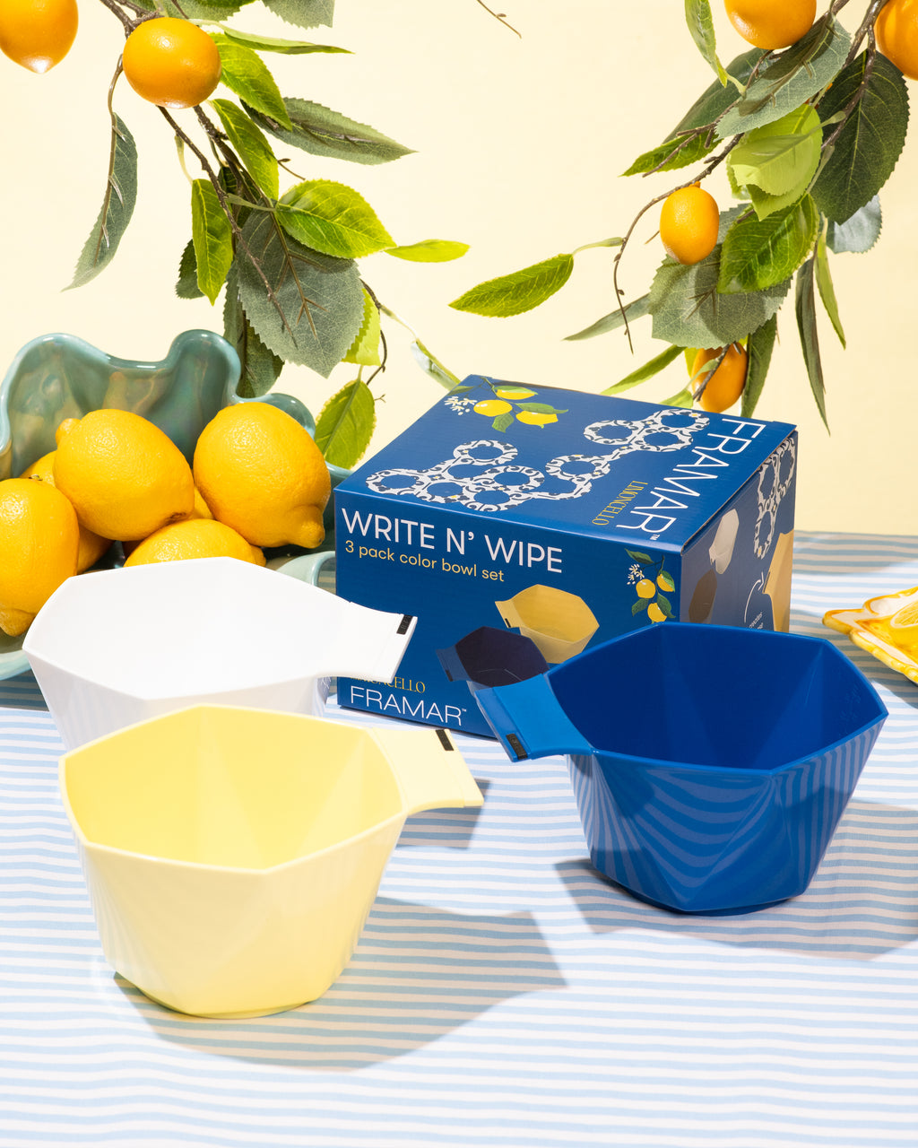 Limoncello - Write N' Wipe Color Bowls
