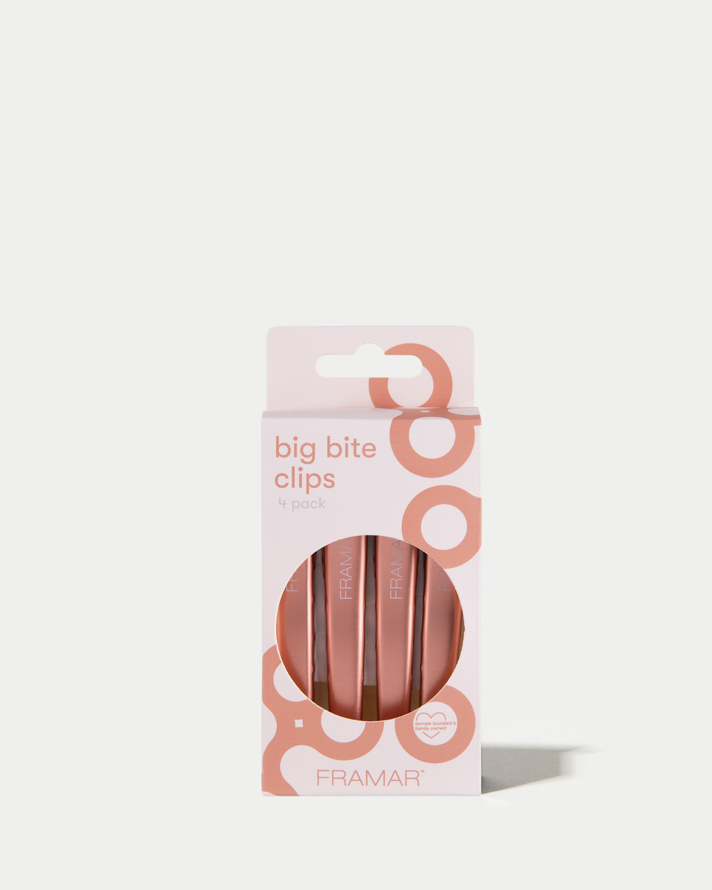 Big Bite Clips - Rose Gold