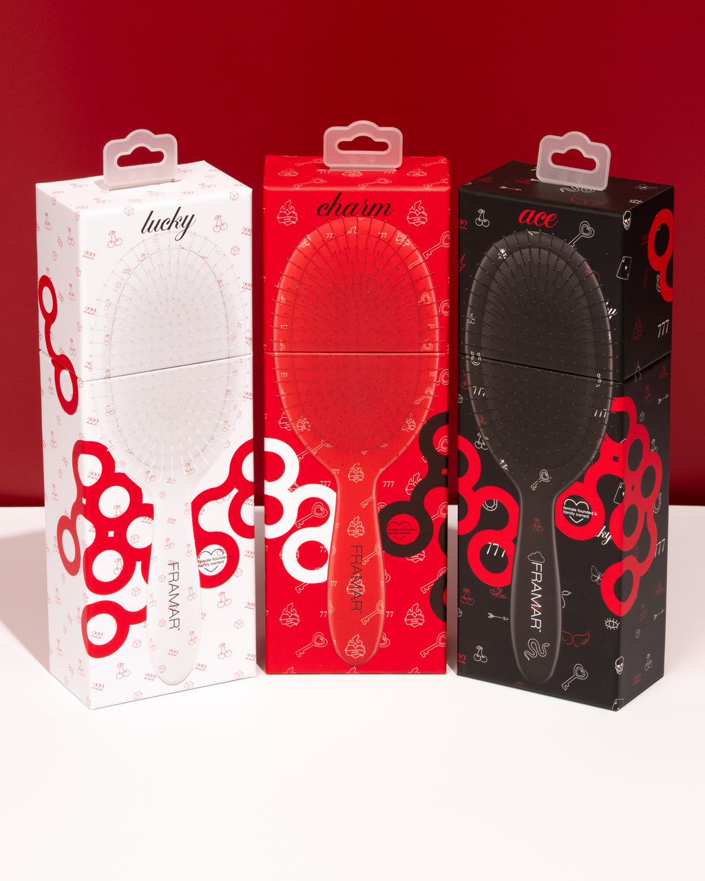 Get Lucky - 9pc Detangle Brush Display