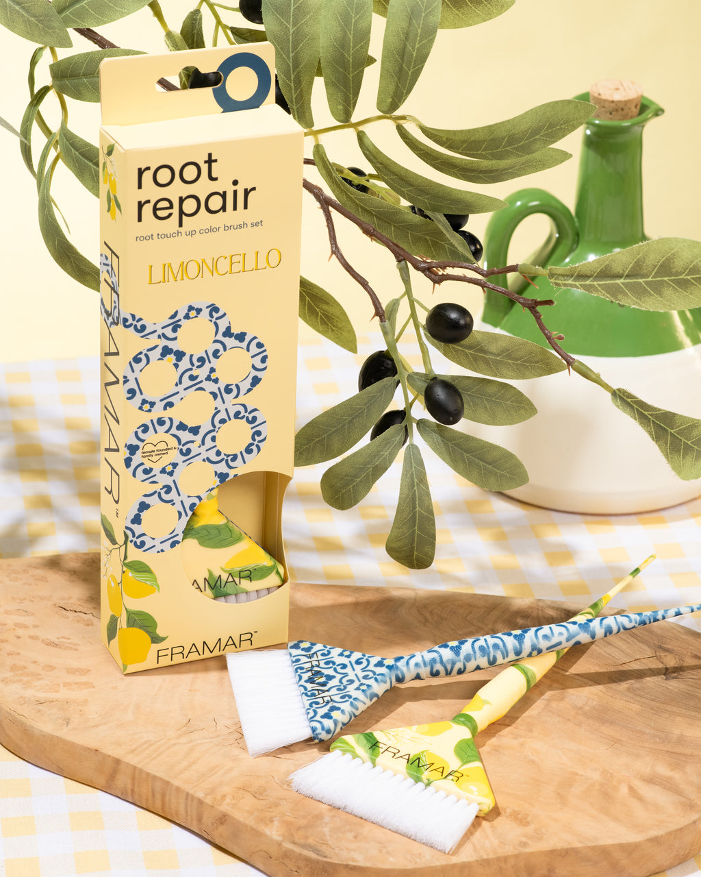 Limoncello - Root Repair Color Brush Set
