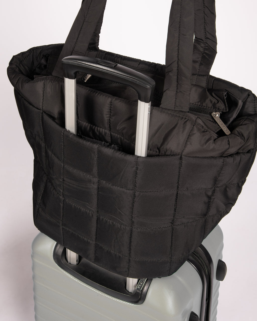 Puffer Tote - Black