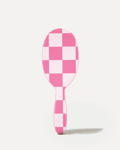 Checked Out Pink - Detangle Brush-hover
