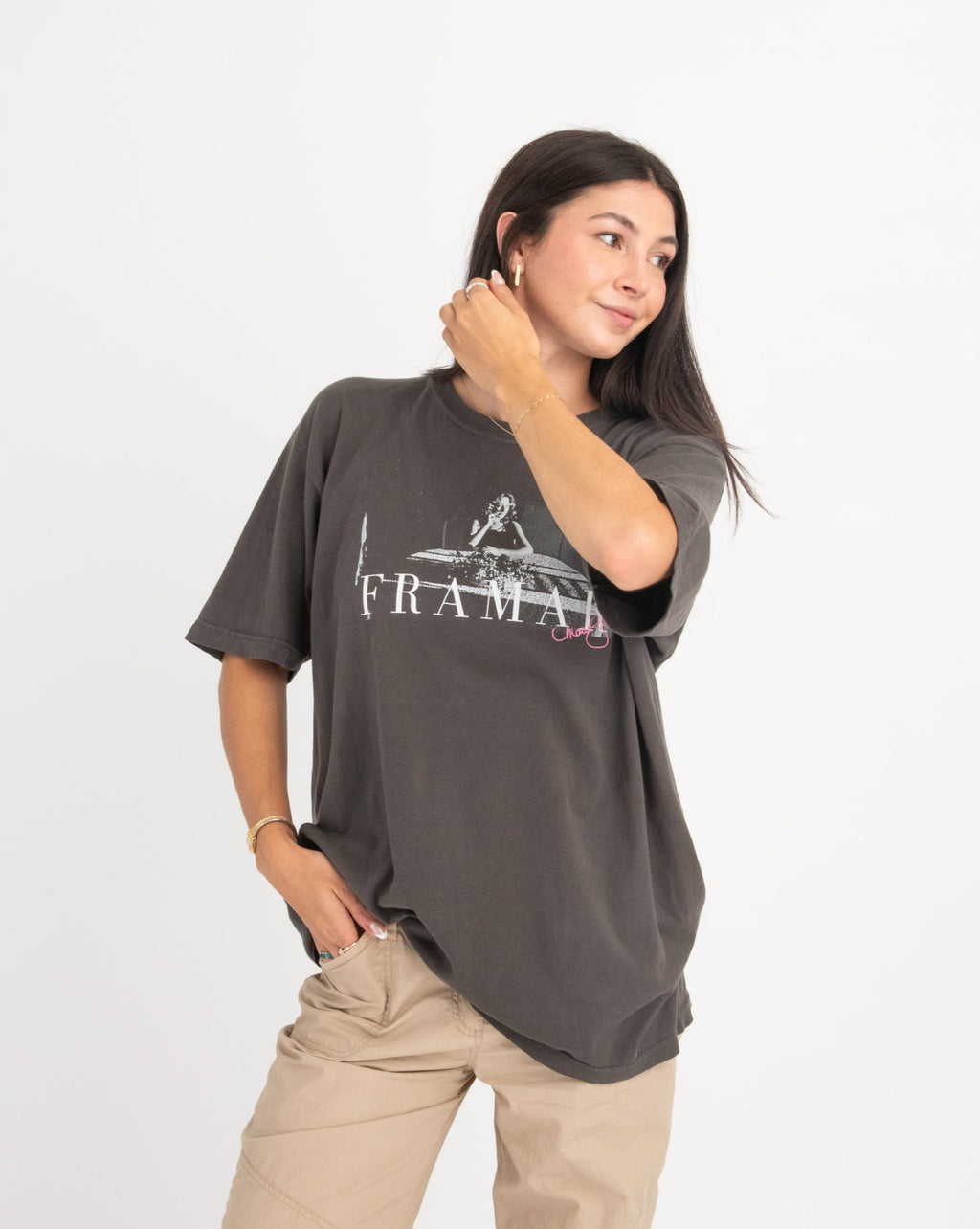 Vintage Maria Tee - Gray