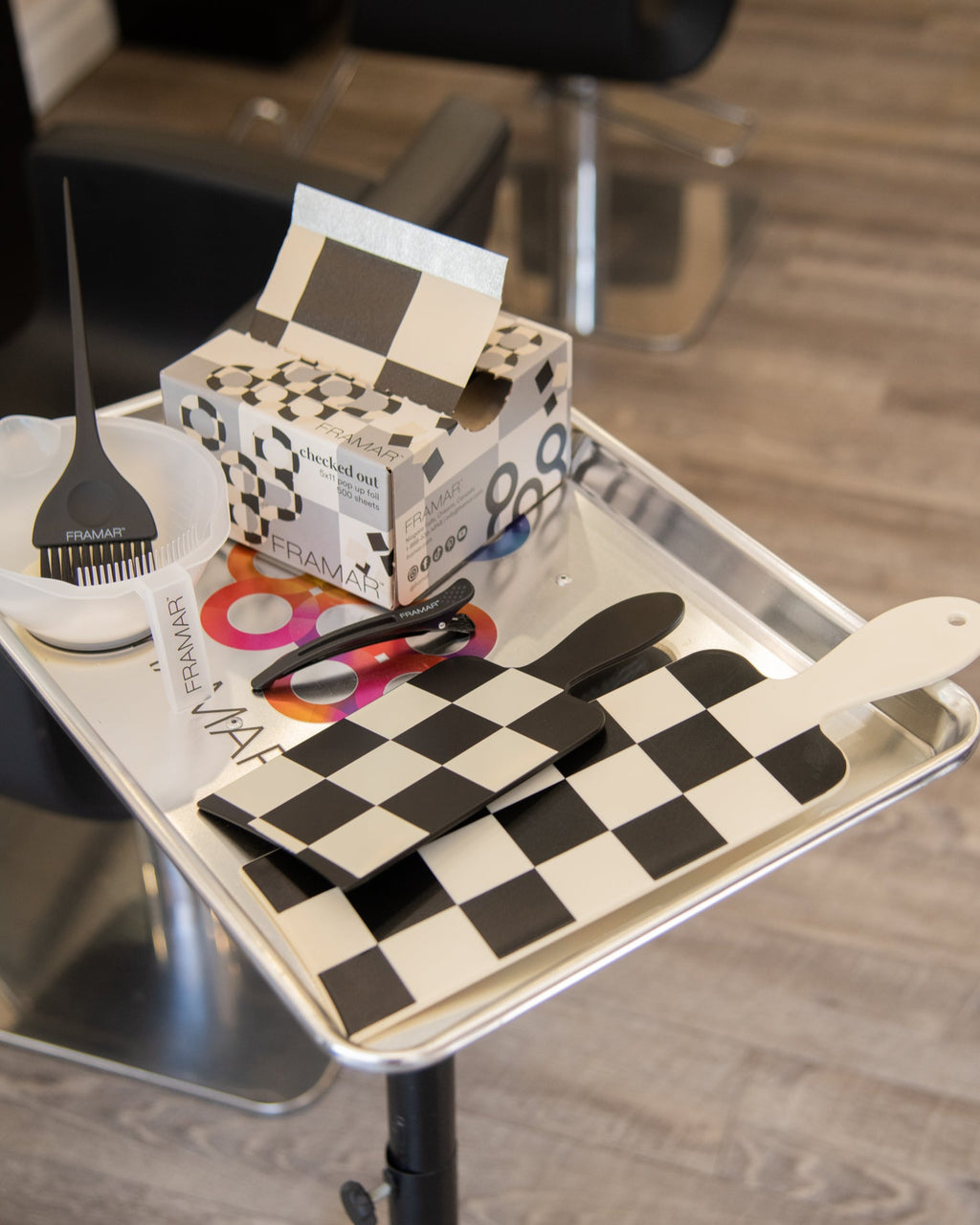Black and Cream Checked Out - Paddle Pack