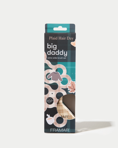 Plaid Hair Day - Big Daddy Brush Set-hover